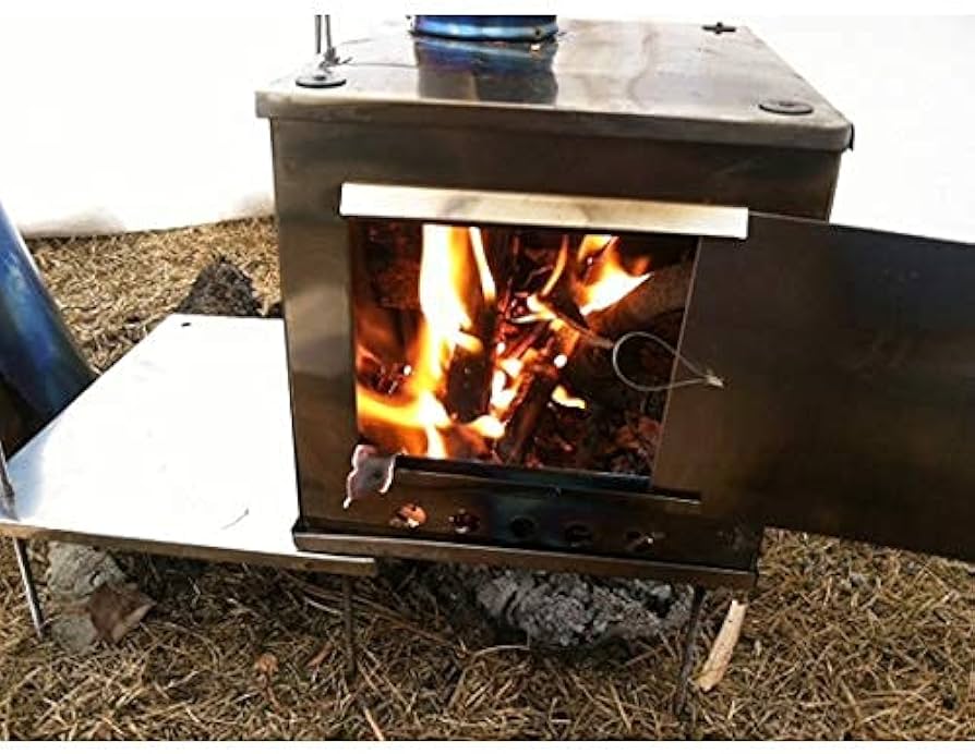 Amazon.co.jp: Seek Outside 薪ストーブ ポータブルチタン